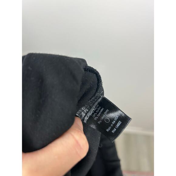 Emerson Fry Pull on Layering Cropped Flare Pant Black Small - Picture 7 of 8